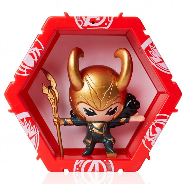Wow! Pod Figura de Loki - Marvel, con sensor de movimiento y luz, para colección
