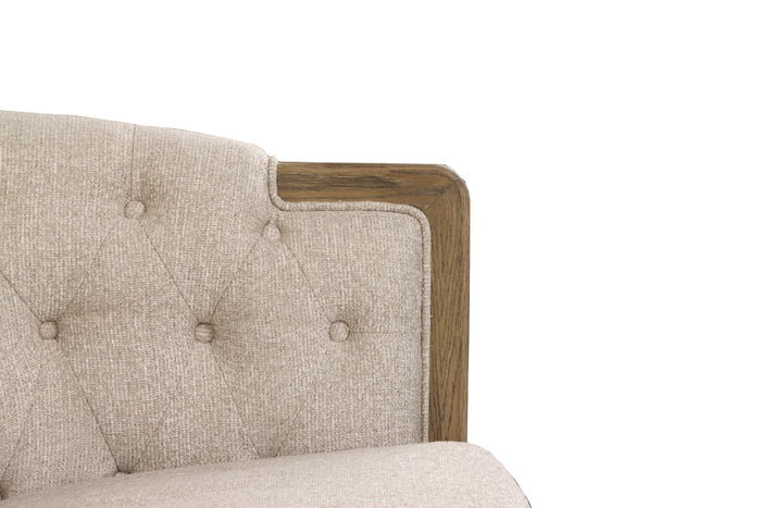 DKD Home Decor Top sofas 2c24 Sofá Urban Crudo Natural 207 x 84 x 76 cm