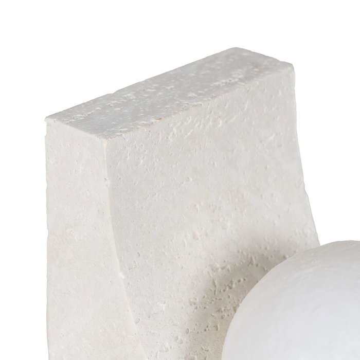 Ixia Lámpara de Mesa Blanco Poliresina