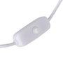 Ixia Lámpara de Mesa Blanco Poliresina