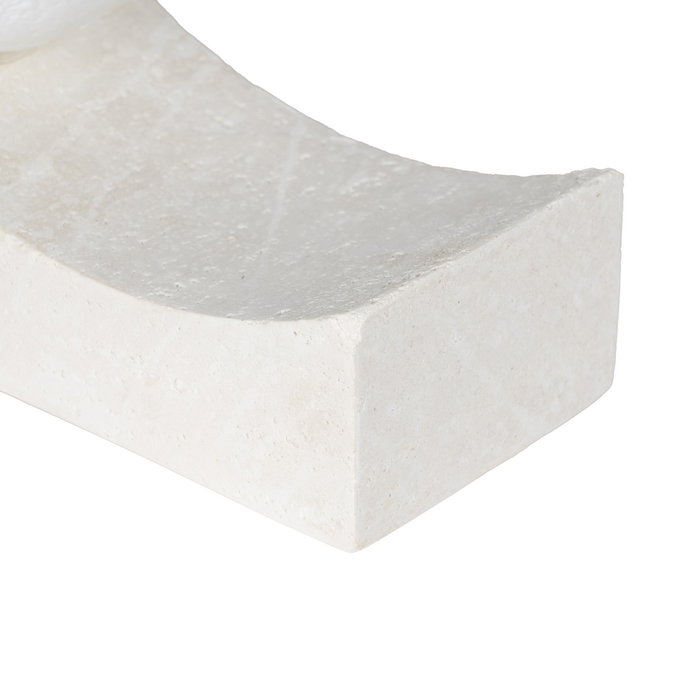 Lámpara Mesa Blanco Poliresina 26,50 X 10 X 19,50 cm