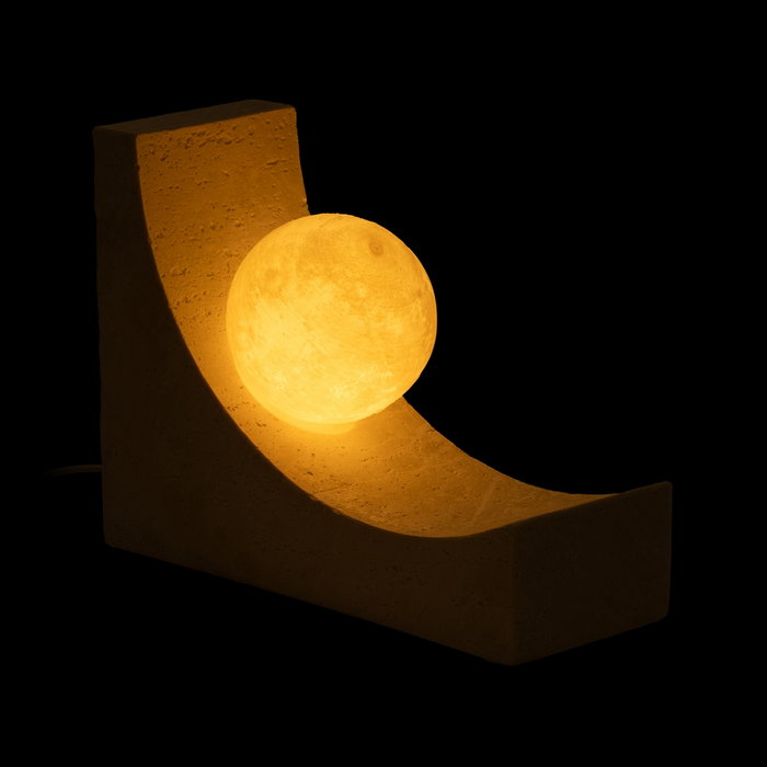 Lámpara Mesa Blanco Poliresina 26,50 X 10 X 19,50 cm