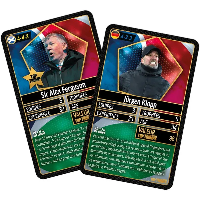 Winning Moves Top Trumps World Football Stars TOP 200 Kit de inicio - Nueva edición - Juego de mesa para mayores de 6 años Winning Moves Top Trumps World Football Stars TOP 200 Kit de inicio - Nueva edición - Juego de mesa para mayores de 6 años