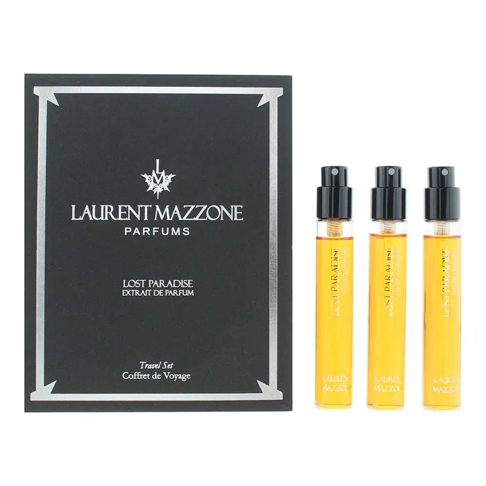 Laurent Mazzone Set Trio, Lost Paradise, Extracto de perfume Unisex 15 ml Laurent Mazzone Set Trio, Lost Paradise, Extracto de perfume Unisex 15 ml