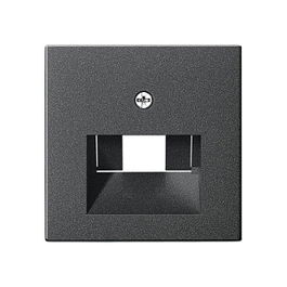 GIRA 027028 Abdeckung UAE/IAE/ISDN System 55 Antracita