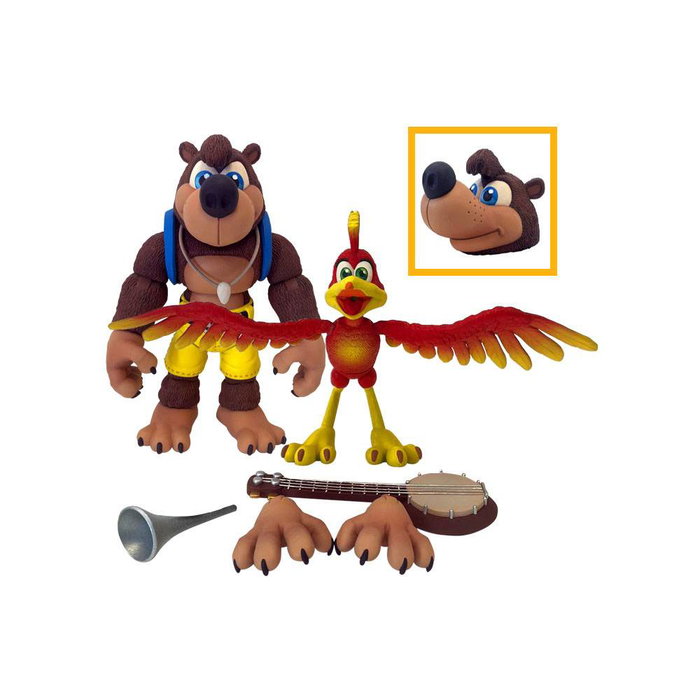 Banjo-Kazooie Pack de 2 Figuras Banjo & Kazooie 27 cm