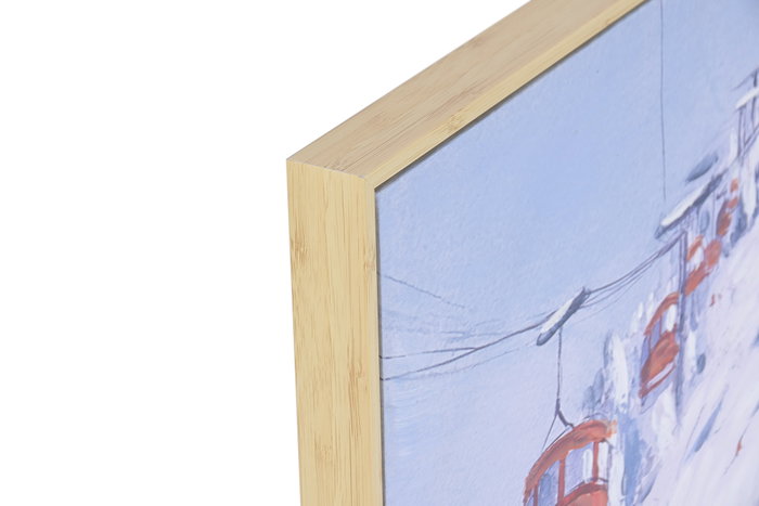 DKD Home Decor Cuadro Lienzo SKI NIEVE Surtido de 2 unidades