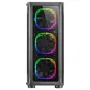 Mars Gaming MC-NEO Caja Gaming Torre ATX/E-ATX Negra con Sistema CPU Freezer, 5 Ventiladores ARGB, Panel Lateral de Vidrio Templado y Soporte para Refrigeración Líquida