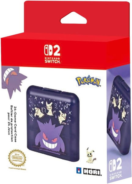 Hori Estuche para 24 Juegos Pokémon Gengar & Mimikyu para Nintendo Switch/Switch 2 Hori Estuche para 24 Juegos Pokémon Gengar & Mimikyu para Nintendo Switch/Switch 2