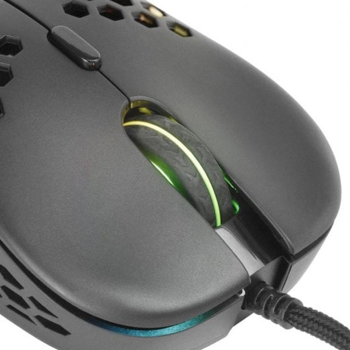 Mars Gaming MM55 Ratón Gaming 12800 DPI Negro USB