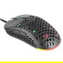 MARS GAMING MM55 Ratón Gaming 12800DPI USB Negro RGB 55g