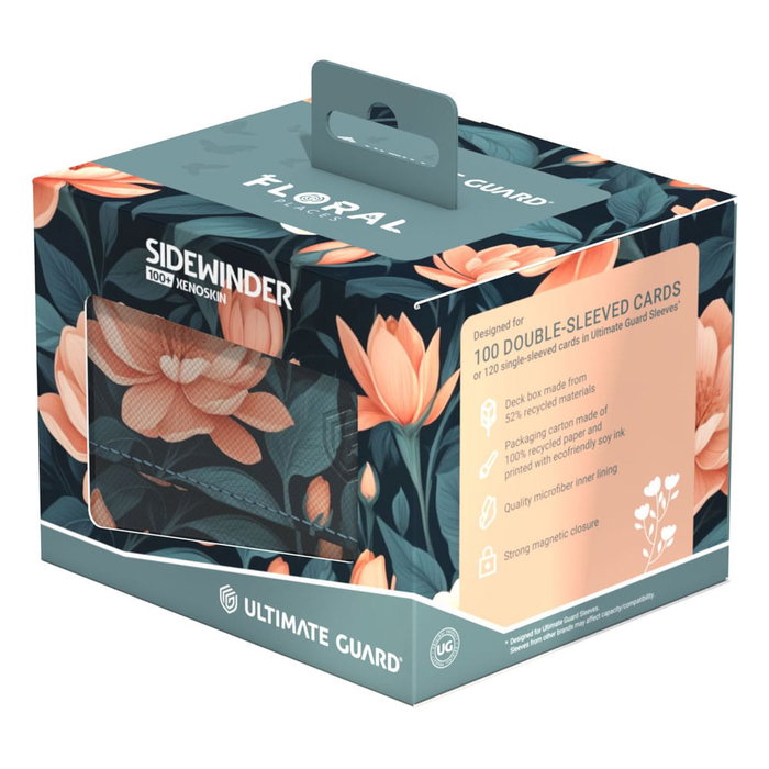 Ultimate Guard Sidewinder 100+ Xenoskin "Floral Places" - Quiet Glade
