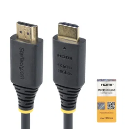 StarTech Cable HDMI Premium Certificado 2m 4K60 Negro