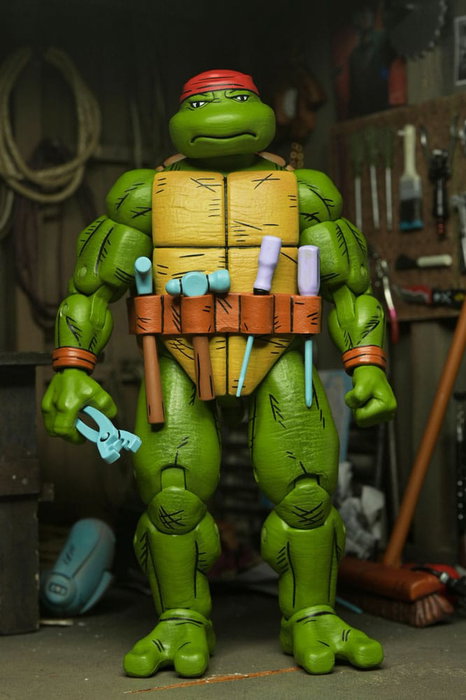 Las Tortugas Ninja Figura Handyman Donatello 18 cm
