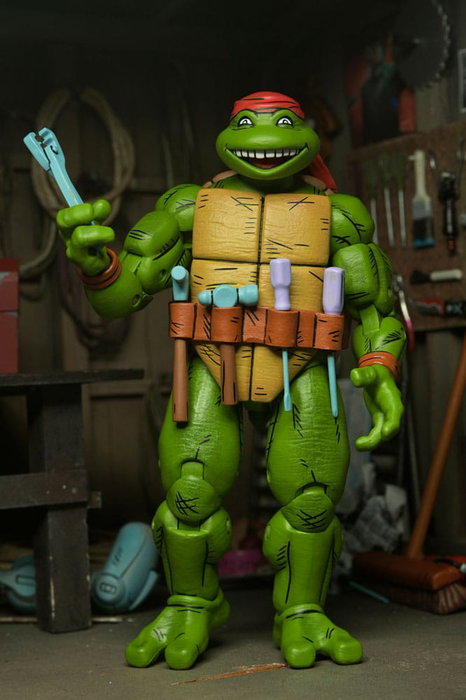 Las Tortugas Ninja Figura Handyman Donatello 18 cm