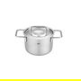 Fissler Pure Olla de Acero Inoxidable 16 cm con Tapa de Metal - Apto para Inducción, Gas, Eléctrico y Horno - 1.9L - Ref: 08611416000/0