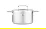 Fissler Pure Olla de Acero Inoxidable 16 cm con Tapa de Metal - Apto para Inducción, Gas, Eléctrico y Horno - 1.9L - Ref: 08611416000/0
