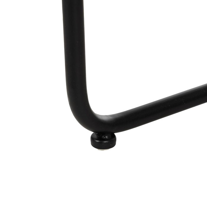 Ixia Mesa de Centro Beige-Negro de Magnesio 68 x 68 x 44 cm