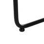 Ixia Mesa de Centro Beige-Negro de Magnesio 68 x 68 x 44 cm