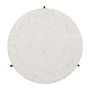 Ixia Mesa de Centro Beige-Negro de Magnesio 68 x 68 x 44 cm