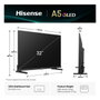 Hisense 32A5Q Smart TV QLED Full HD 32 pulgadas Negro
