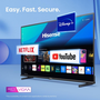 Hisense 32A5Q Smart TV 32" QLED Full HD HDR10 VIDAA Wifi Negro