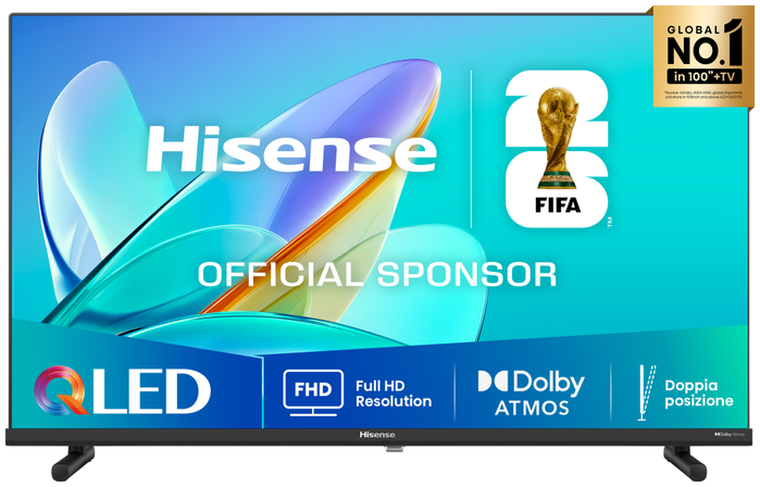 Hisense 32A5Q Smart TV 32" QLED Full HD HDR10 VIDAA Wifi Negro Hisense 32A5Q Smart TV 32" QLED Full HD HDR10 VIDAA Wifi Negro