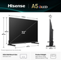 Hisense 32A5Q Smart TV 32" QLED Full HD HDR10 VIDAA Wifi Negro