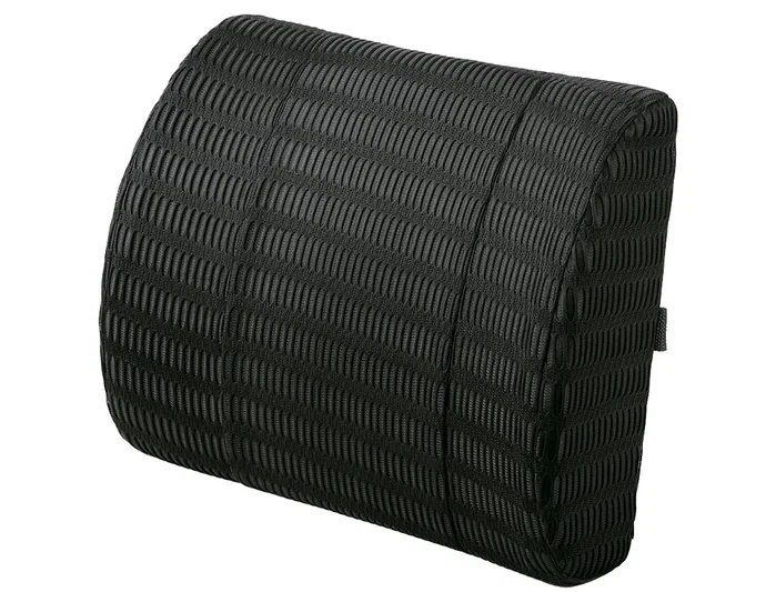 Q-connect Respaldo ergonómico de espuma memory foam negro Q-connect Respaldo ergonómico de espuma memory foam negro