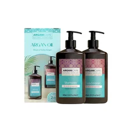 Arganicare Set Argan Oil & Shea Butter Champú y Acondicionador 400 ml