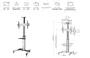 Equip Soporte de Suelo con Ruedas para Pantalla 37-70 pulgadas
