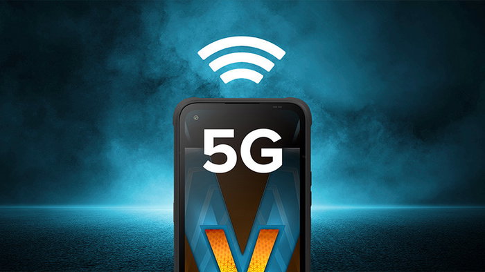 Hammer BLADE V 5G Rugerizado, Smartphone 5G, MIL-STD-810H, IP69, Pantalla 6.59" FHD+ Gorilla Glass 5, 14GB RAM (8+6GB Virtual), 256GB, Cámara 50+8MP, Batería 5000mAh