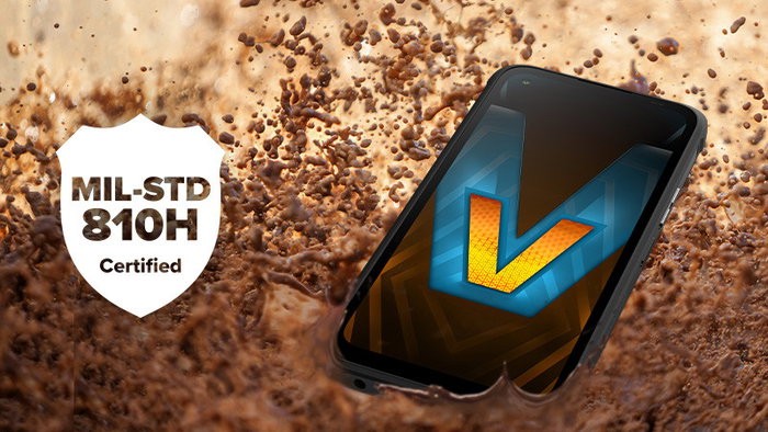 Hammer BLADE V 5G Rugerizado, Smartphone 5G, MIL-STD-810H, IP69, Pantalla 6.59" FHD+ Gorilla Glass 5, 14GB RAM (8+6GB Virtual), 256GB, Cámara 50+8MP, Batería 5000mAh