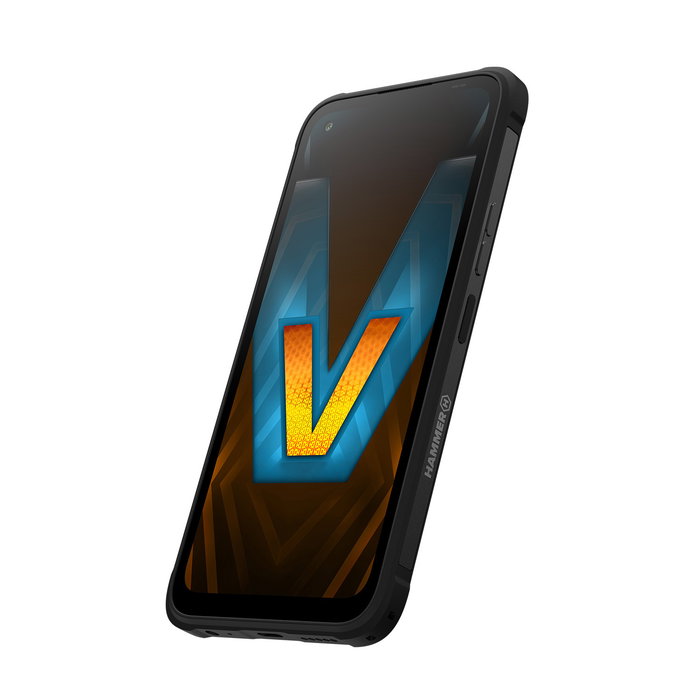 Hammer BLADE V 5G Rugerizado, Smartphone 5G, MIL-STD-810H, IP69, Pantalla 6.59" FHD+ Gorilla Glass 5, 14GB RAM (8+6GB Virtual), 256GB, Cámara 50+8MP, Batería 5000mAh