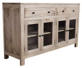 DKD Home Decor Buffet Mindi Cristal Natural