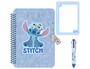 Safta Set de Diario con Candado Stitch Disney con Bolígrafo de 4 Colores