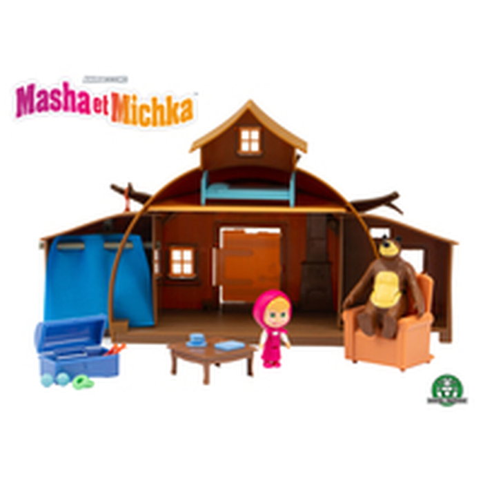 Gptoys La Casa de Michka - Masha & Michka con 2 figuras y 15 accesorios Gptoys La Casa de Michka - Masha & Michka con 2 figuras y 15 accesorios