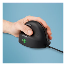 R-GO R-GO HE Break Ratón Ergonómico Vertical para Zurdo Negro