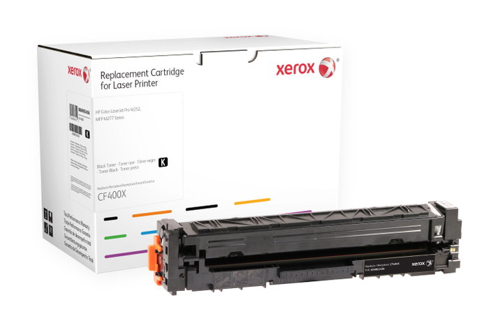 Xerox Cartucho de Tóner Negro Everyday Remanufactured para HP CF400X (Alto Rendimiento) Xerox Cartucho de Tóner Negro Everyday Remanufactured para HP CF400X (Alto Rendimiento)