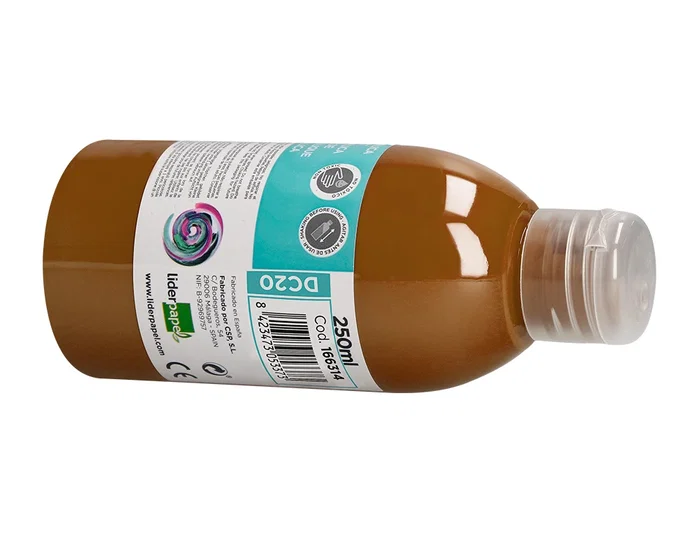 Liderpapel Pintura Acrilica Bote 250 ml Marron