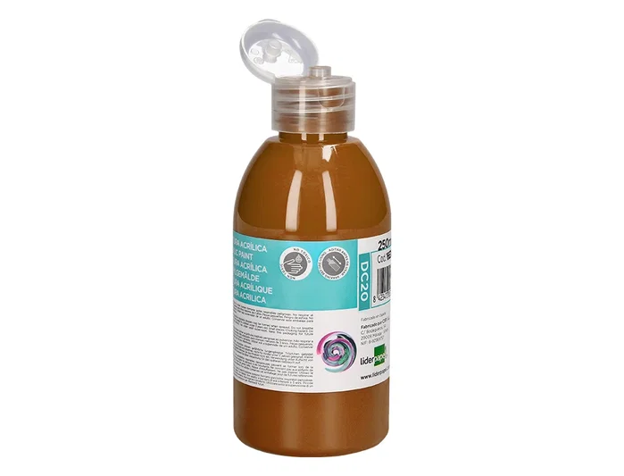 Liderpapel Pintura Acrilica Bote 250 ml Marron