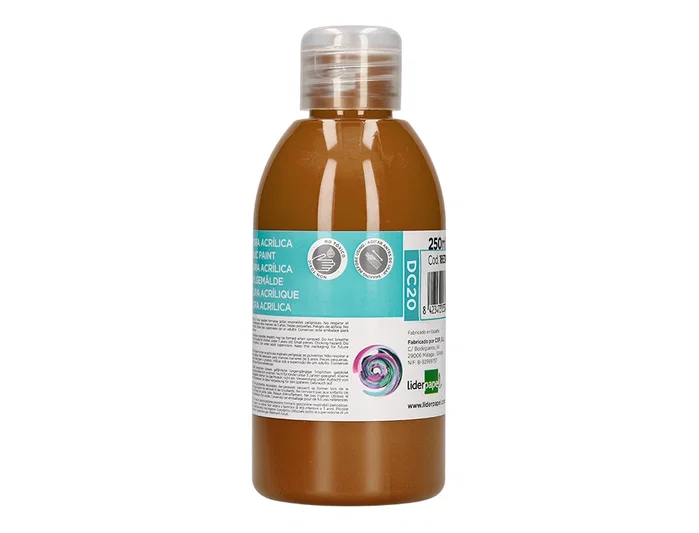 Liderpapel Pintura Acrilica Bote 250 ml Marron