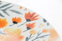 DKD Home Decor Plato de Porcelana Flores Autumn Shengda 27x27x2,5 cm