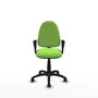 PIQUERAS Y CRESPO Silla de oficina Aýna color Pistacho con Brazos Fijos