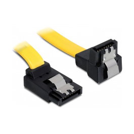 DeLOCK Cable SATA 6 Gb/s Macho/Macho 30 cm Amarillo