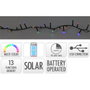 Basics Guirnalda LED Solar Multicolor de 480 Luces con 13 Funciones y 20 m de Largo