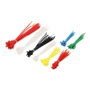 LogiLink Set de bridas de PA66, 200 piezas, colores variados