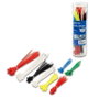 LogiLink Set de bridas de PA66, 200 piezas, colores variados