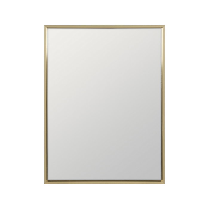 Espejo Dorado Aluminio Decoración 30 X 40 cm Espejo Dorado Aluminio Decoración 30 X 40 cm