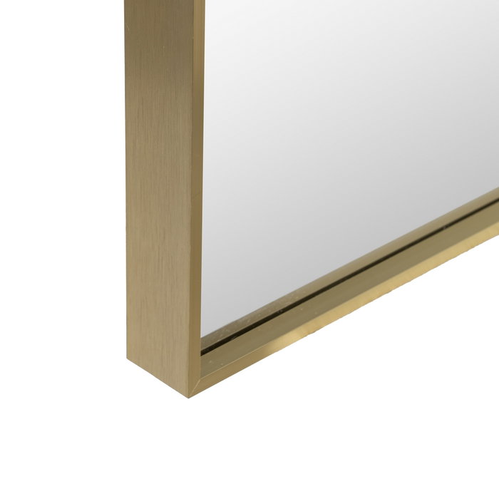 Espejo Dorado Aluminio Decoración 30 X 40 cm Espejo Dorado Aluminio Decoración 30 X 40 cm